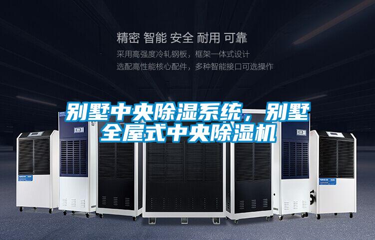 別墅中央除濕系統,別墅全屋式中央除濕機