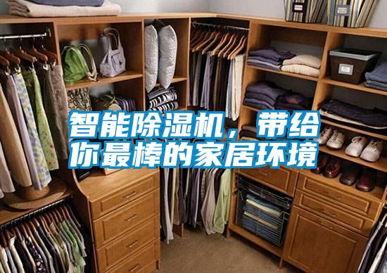 智能除濕機，帶給你最棒的家居環境