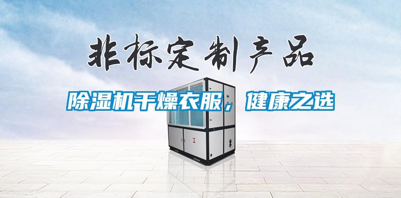 除濕機干燥衣服,健康之選