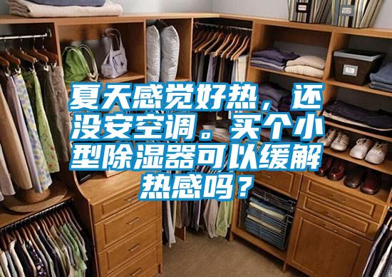 夏天感覺好熱,還沒安空調(diào)。買個(gè)小型除濕器可以緩解熱感嗎?