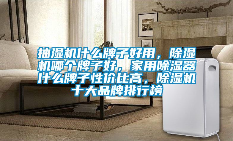 抽濕機什么牌子好用,除濕機哪個牌子好,家用除濕器什么牌子性價比高,除濕機十大品牌排行榜