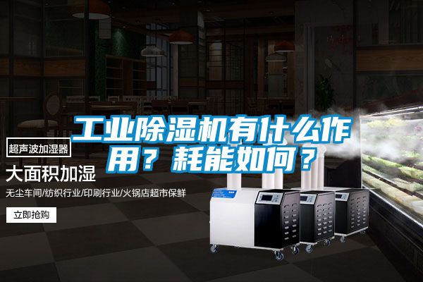 工業除濕機有什么作用？耗能如何？